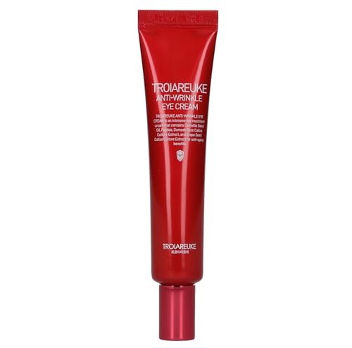 TROIAREUKE Anti-Wrinkle Eye Cream - Intensive Anti-Aging Firming Cream for Face and Neck with Rose Infused Moisturizer, Peptides & Botanical Antioxidants - Korean Skin Care (2.57 oz) - görsel 2