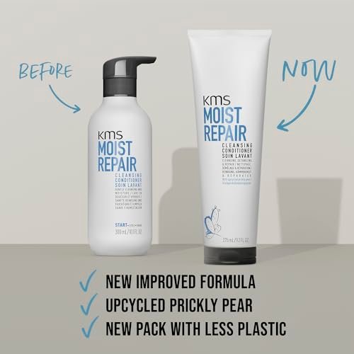 KMS MoistRepair Cleansing Conditioner 275 ml | Gentle Co-Wash for Damaged Hair Avelisse