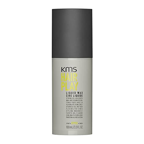 KMS HAIRPLAY Flexible Hold and Shine Liquid Wax Styler - 3.3 Fl Oz Avelisse
