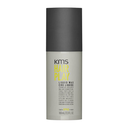 KMS HAIRPLAY Flexible Hold and Shine Liquid Wax Styler - 3.3 Fl Oz Avelisse
