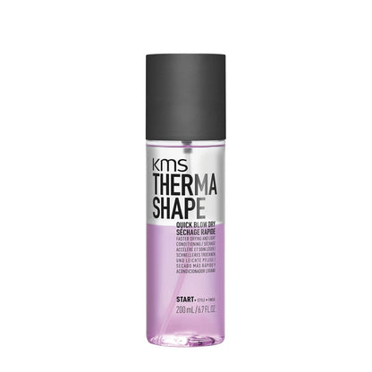 KMS THERMASHAPE Quick Blow Dry Spray - 6.7 oz for Fast, Full, Natural Blow Outs Avelisse