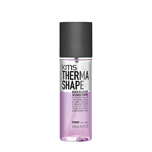 KMS THERMASHAPE Quick Blow Dry Spray - 6.7 oz for Fast, Full, Natural Blow Outs Avelisse