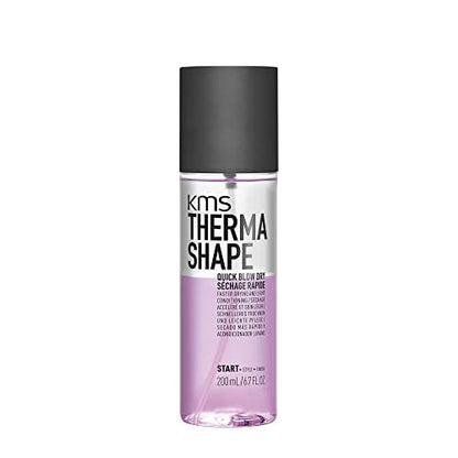 KMS THERMASHAPE Quick Blow Dry Spray - 6.7 oz for Fast, Full, Natural Blow Outs Avelisse