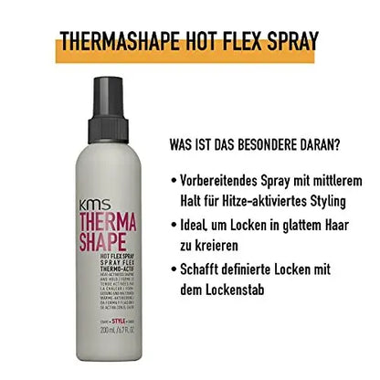 KMS THERMASHAPE Hot Flex Heat Styling Spray - 6.7 oz Avelisse