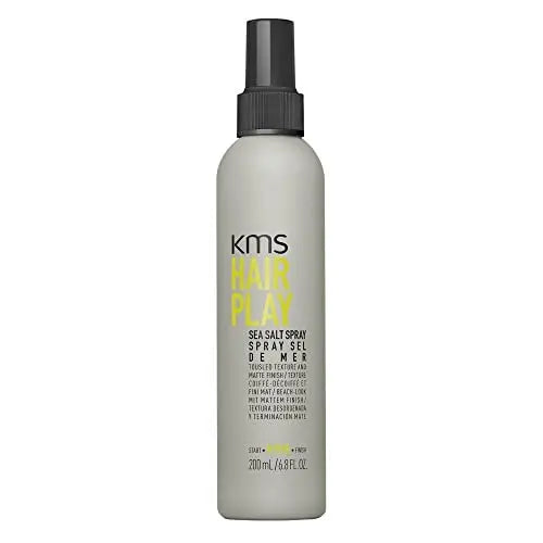 KMS HAIRPLAY Sea Salt Spray - 6.7 oz Texturizing Salt Spray for Beachy Waves Avelisse