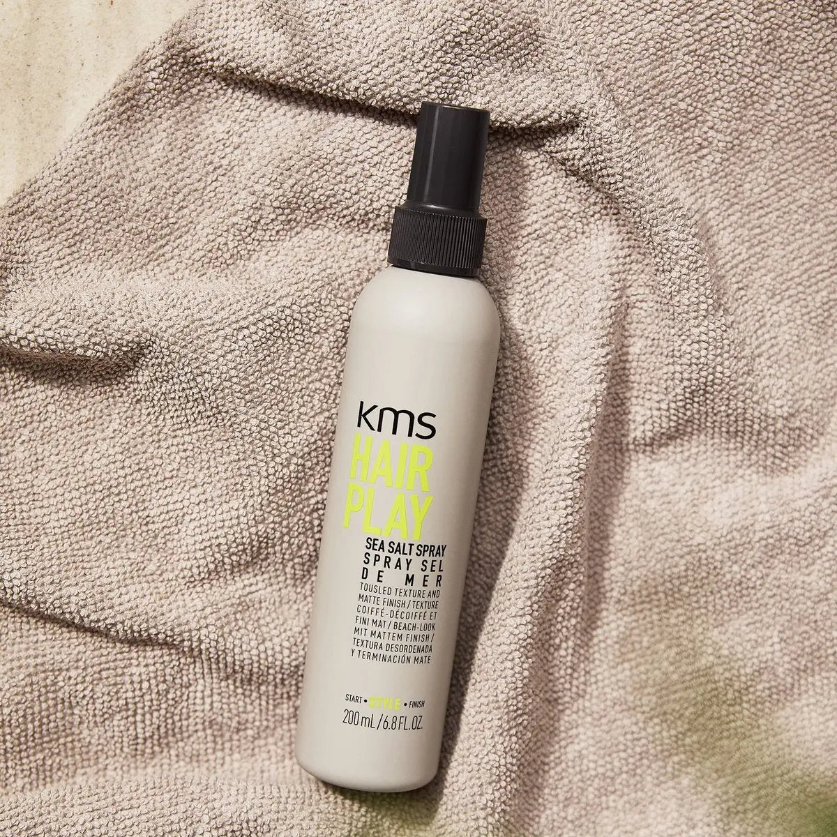 KMS HAIRPLAY Sea Salt Spray - 6.7 oz Texturizing Salt Spray for Beachy Waves Avelisse