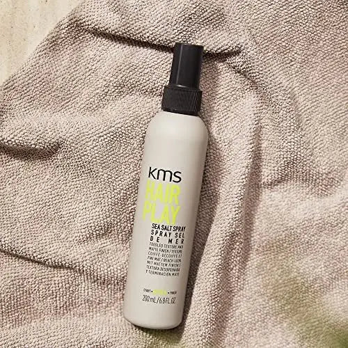 KMS HAIRPLAY Sea Salt Spray - 6.7 oz Texturizing Salt Spray for Beachy Waves Avelisse