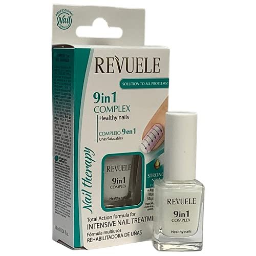 Revuele 9 in 1 Concentrated Nourishing Gel – Nail Hardener & Growth Formula, 10 ml - görsel 2