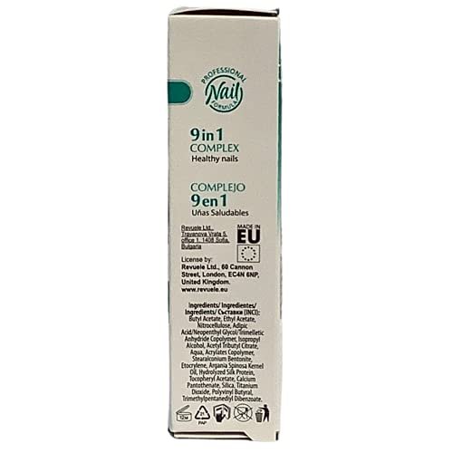 Revuele 9 in 1 Concentrated Nourishing Gel – Nail Hardener & Growth Formula, 10 ml - görsel 6