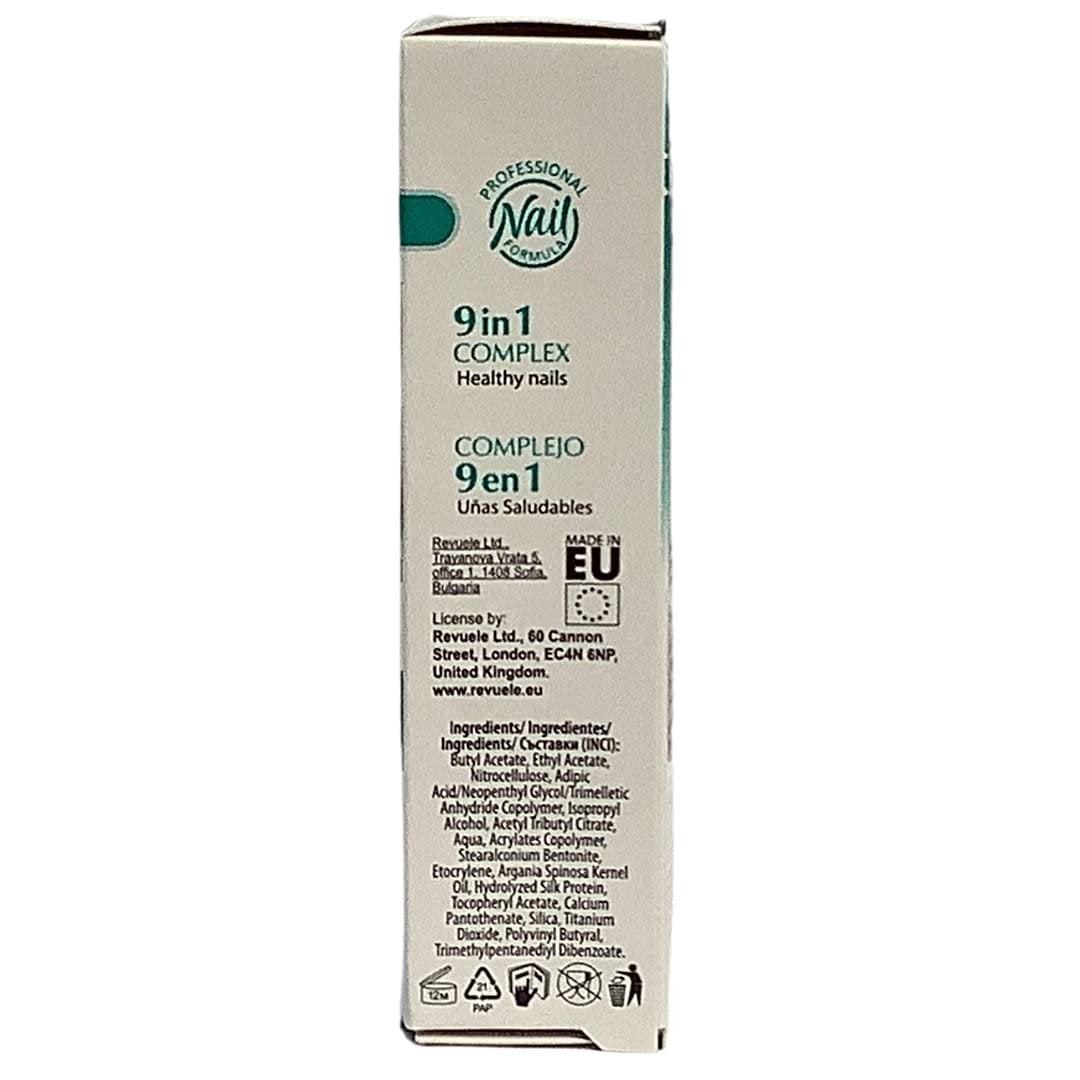 Revuele 9 in 1 Concentrated Nourishing Gel – Nail Hardener & Growth Formula, 10 ml - görsel 5
