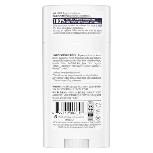 Schmidt's Natural Deodorant Lavender & Sage – Aluminum-Free, Vegan, 24-Hour Odor Protection for Women and Men, 2.65 oz - görsel 3