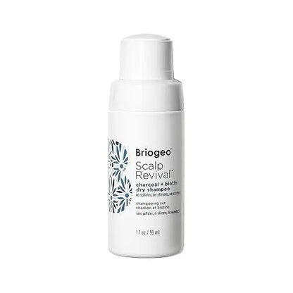 Briogeo Scalp Revival Charcoal + Biotin Dry Shampoo | Non-Aerosol Powder for Oily Roots | Detoxifying & Volumizing | Vegan & Cruelty-Free | 1.7 oz Avelisse