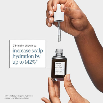 Briogeo Scalp Revival Charcoal + Tea Tree Scalp Treatment - Leave-In Serum for Dry, Flaky, or Itchy Scalp - Hydrating & Balancing - Vegan & Cruelty Free - 1 oz Avelisse