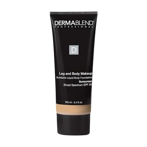 Dermablend Leg and Body Makeup Foundation with SPF 25 – 20N Light Natural, 3.4 Fl Oz Avelisse