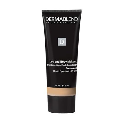 Dermablend Leg and Body Makeup Foundation with SPF 25 – 20N Light Natural, 3.4 Fl Oz Avelisse
