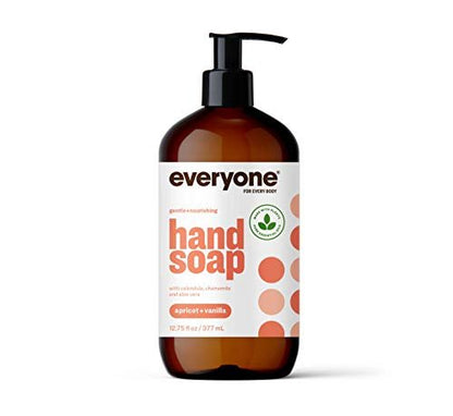 Everyone for Every Body Hand Soap: Apricot and Vanilla, 12.75 oz - Gentle & Nourishing
