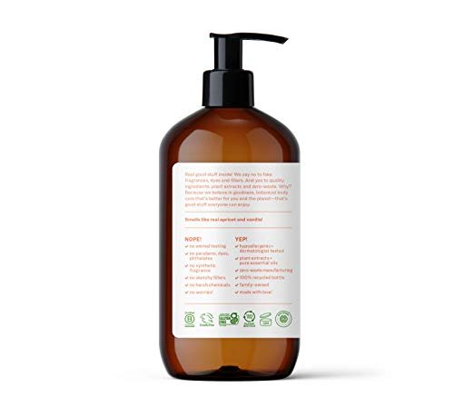 Everyone for Every Body Hand Soap: Apricot and Vanilla, 12.75 oz - Gentle & Nourishing - görsel 4
