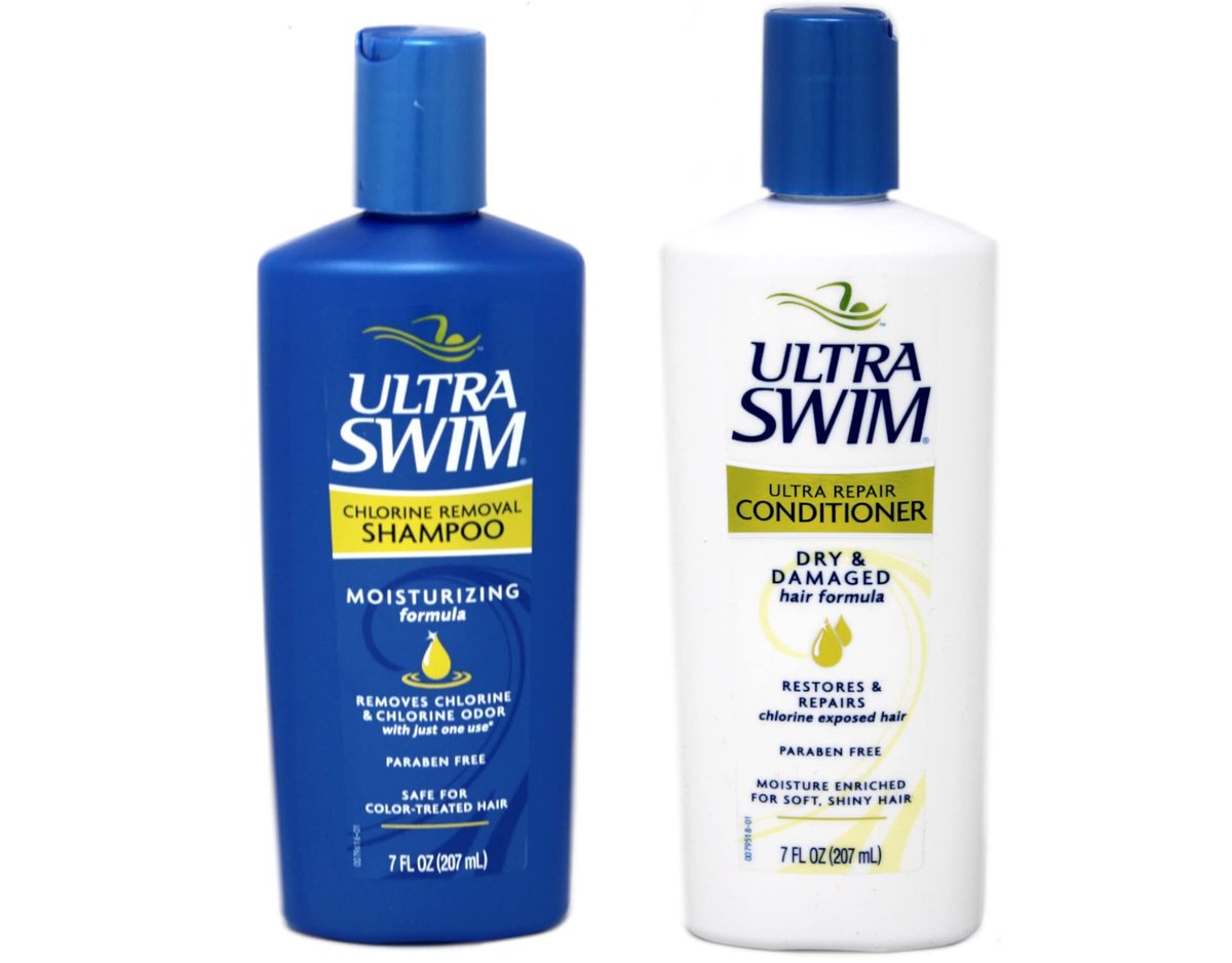 UltraSwim Dynamic Duo Repair Shampoo and Conditioner Set – 7 fl. oz. Each (2-Pack) - görsel 1
