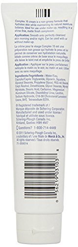 Complex 15 Daily Face Cream, 3.38 oz (Pack of 2) – Hydrating Moisturizer for Sensitive Skin Avelisse
