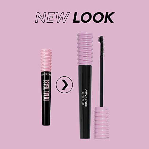 COVERGIRL Total Tease Full + Long + Refined Mascara, Black, 0.21 oz - görsel 3