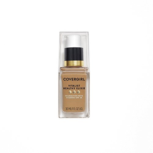 COVERGIRL Vitalist Healthy Elixir Foundation - Classic Tan 760, 1 oz - Hydrating Liquid Foundation for a Natural Glow - görsel 2