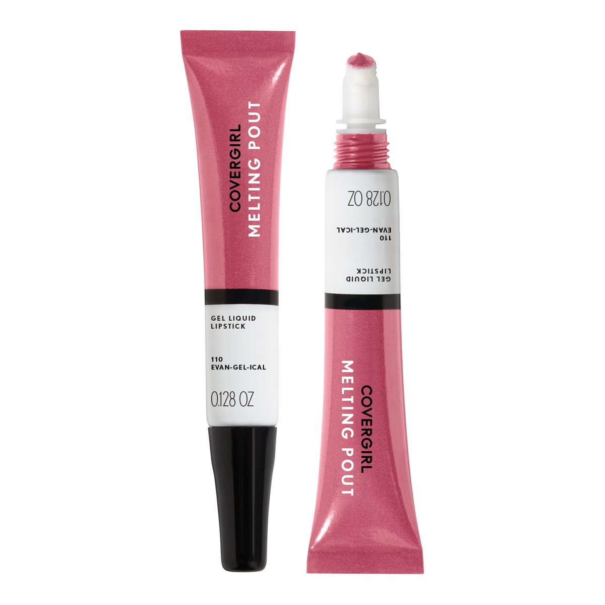 COVERGIRL Melting Pout Liquid Lipstick, Evan-Gel-Ical, 0.24 oz - Long-Lasting Shine - görsel 6