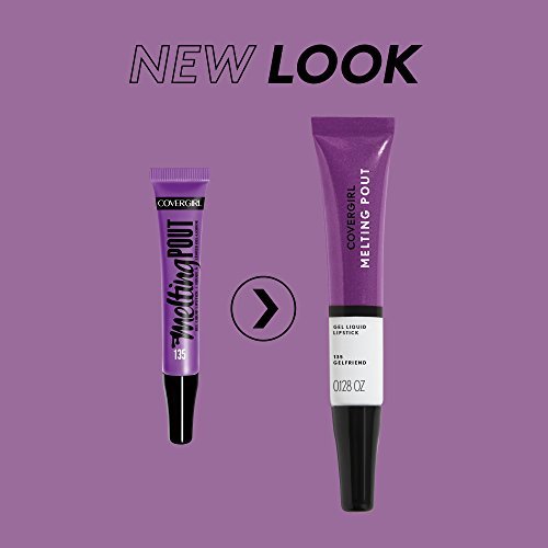 COVERGIRL Melting Pout Liquid Lipstick, Evan-Gel-Ical, 0.24 oz - Long-Lasting Shine - görsel 3