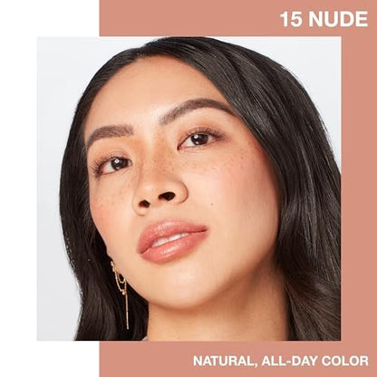 Maybelline Fit Me Blush - Nude 15 - Lightweight, Blendable, Long-Lasting All-Day Face Enhancing Makeup