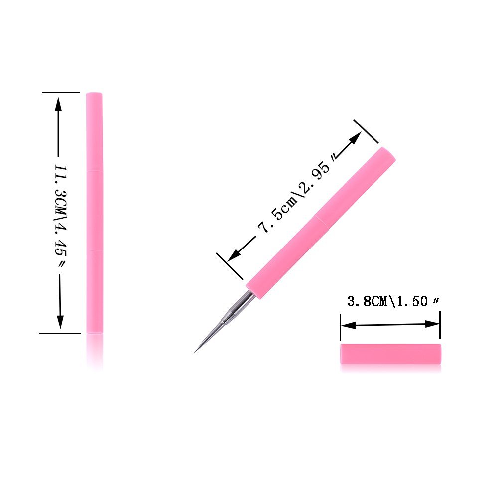 BEZOX Professional Acne Removal Needle - Pink Metal Blackhead & Whitehead Extractor Tool - görsel 9