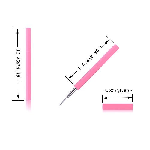 BEZOX Professional Acne Removal Needle - Pink Metal Blackhead & Whitehead Extractor Tool - görsel 10