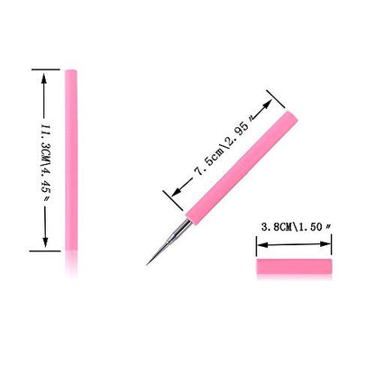 BEZOX Professional Acne Removal Needle - Pink Metal Blackhead & Whitehead Extractor Tool