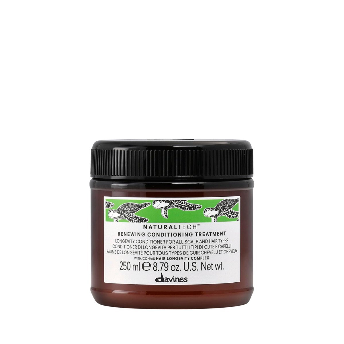 Davines Naturaltech Renewing Conditioning Treatment - Anti-Aging Conditioner for All Hair Types, with Hair Longevity Complex, 8.45 fl oz Avelisse