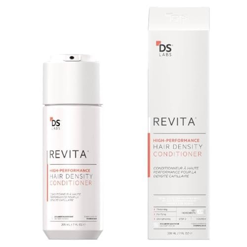DS Laboratories Revita Conditioner - Scalp Refreshing Hydration for Fuller Looking Hair, Caffeine & Turmeric Infused, Sulfate & Silicone Free, Color Safe, 205 mL - görsel 2