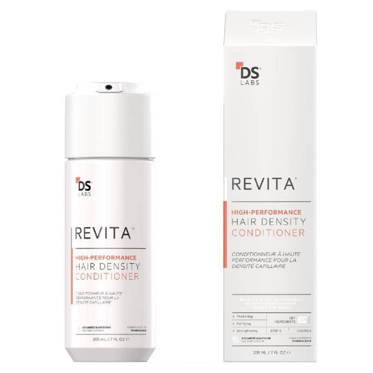 DS Laboratories Revita Conditioner - Scalp Refreshing Hydration for Fuller Looking Hair, Caffeine & Turmeric Infused, Sulfate & Silicone Free, Color Safe, 205 mL