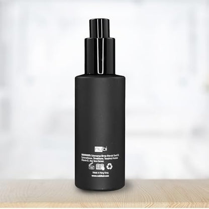 Nubi Marula Anti Frizz Serum - Smoothing Serum for Dry Hair Repair and Shine with Vitamin E, Aloe Vera - 2 Fl Oz