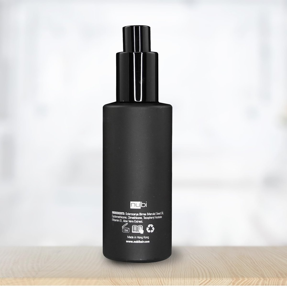 Nubi Marula Anti Frizz Serum - Smoothing Serum for Dry Hair Repair and Shine with Vitamin E, Aloe Vera - 2 Fl Oz - görsel 17