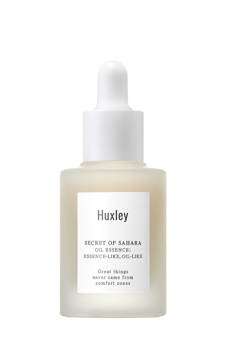 Huxley Secret of Sahara Oil Essence – Lightweight Hydrating Face Serum with Prickly Pear Seed Oil, Vitamin E & Linoleic Acid, 30 mL Avelisse