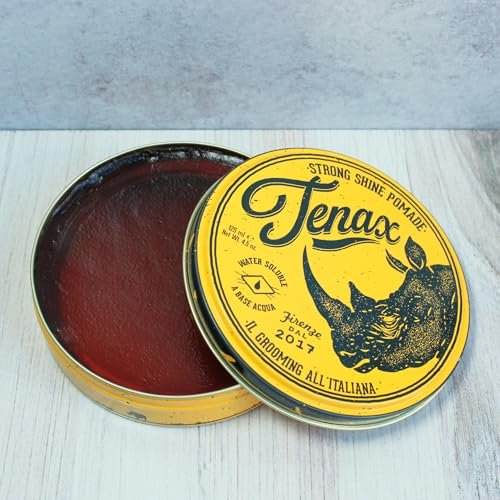 Tenax Water Soluble Pomade – Strong Hold with Clean Shine, 4.5 oz Avelisse