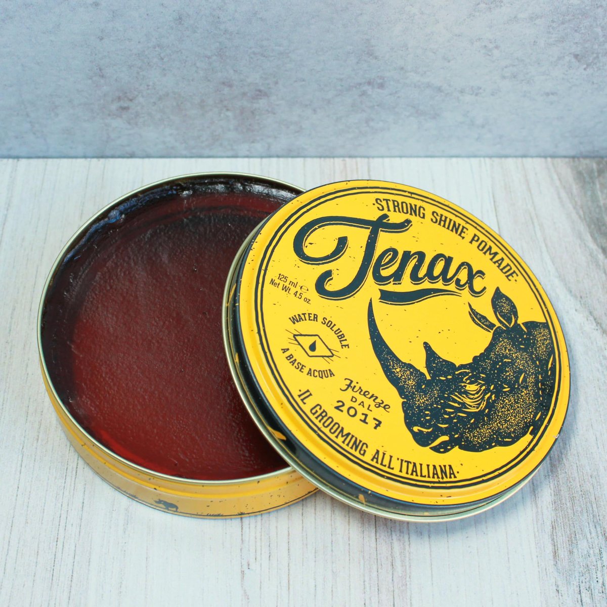 Tenax Water Soluble Pomade – Strong Hold with Clean Shine, 4.5 oz Avelisse