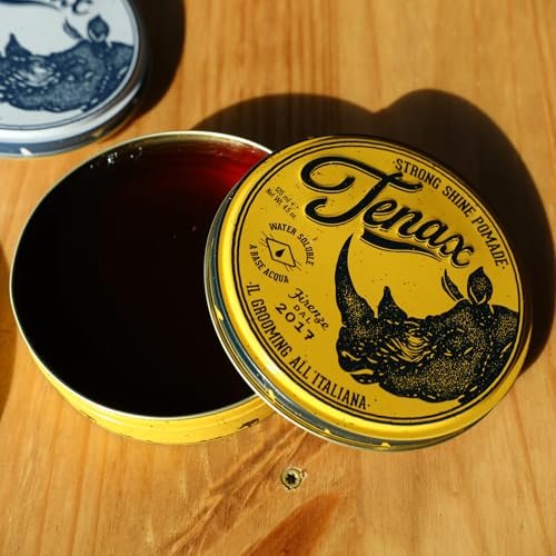 Tenax Water Soluble Pomade – Strong Hold with Clean Shine, 4.5 oz Avelisse