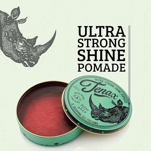 Tenax Water Based Pomade - Ultra Strong Hold with Maximum Shine, 4.5 oz Avelisse