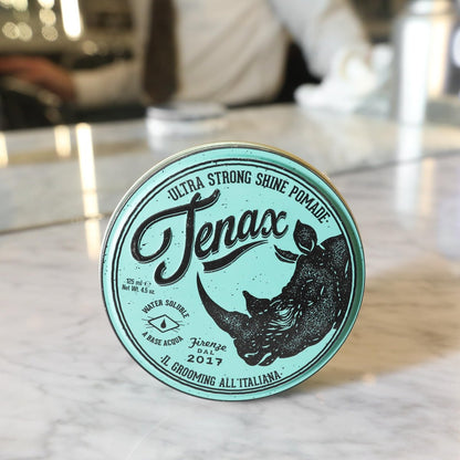 Tenax Water Based Pomade - Ultra Strong Hold with Maximum Shine, 4.5 oz Avelisse