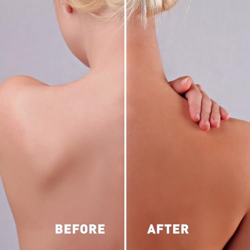 Just Nutritive Sunless Tanning Lotion - Light to Medium Tones, 8 oz - Natural Sun-Kissed Glow for All Skin Types Avelisse