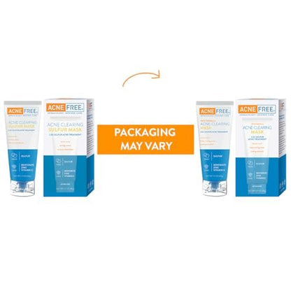 AcneFree Acne Clearing Mask with Sulfur, Vitamin C & Bentonite - 1.7 oz