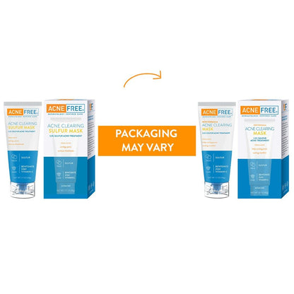AcneFree Acne Clearing Mask with Sulfur, Vitamin C & Bentonite - 1.7 oz