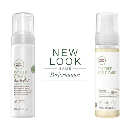 Tea Tree Scalp Care Regeniplex Root Lift Foam, Volumizing Mousse for Thinning Hair, 6.8 fl. oz.