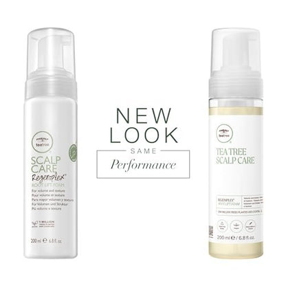 Tea Tree Scalp Care Regeniplex Root Lift Foam, Volumizing Mousse for Thinning Hair, 6.8 fl. oz.