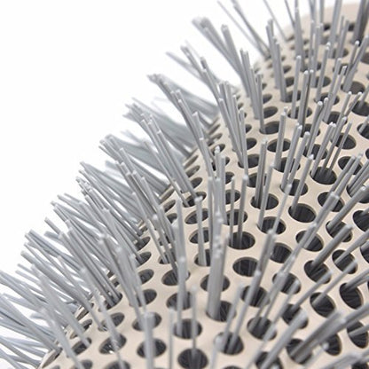 Professional Ceramic Ion Thermal Barrel Hair Brush Set - 5 Sizes for Blow Drying & Curling, Shiny Heat Styling
