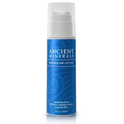 Ancient Minerals Magnesium Lotion – Zechstein Magnesium Chloride Cream with Shea Butter, Organic Oils & Hyaluronic Acid for Skin Hydration, Non-Greasy Body Lotion, 5oz Avelisse