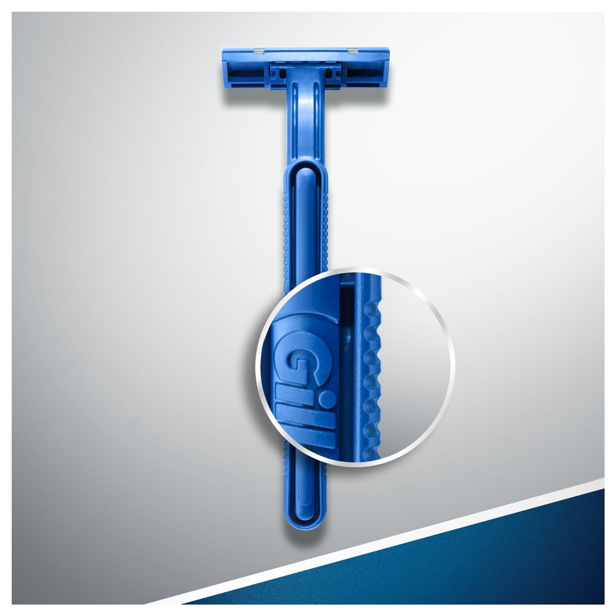 Blue II Disposable Razors 20 Count - Smooth, Clean Shave On-the-Go Avelisse